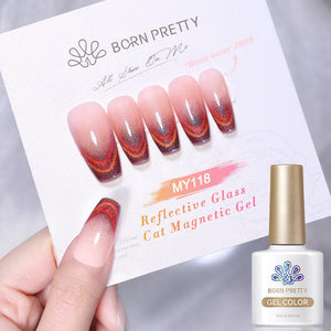 Cat Magnetic Gel Polish 10ml Gel Nail Polish BORN PRETTY MY118