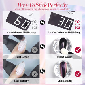 2 Boxes White Pink Pearl Nail Powder Set Nail Powder BORN PRETTY