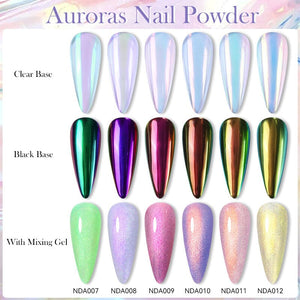 Auroras Nail Powder Nail Art No Brand