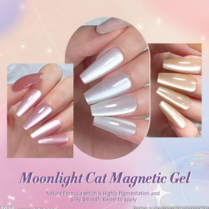 Moonlight Cat Magnetic Gel Polish MY108 Pure Love 10ml Gel Nail Polish BORN PRETTY