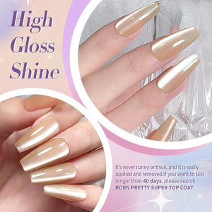 Moonlight Cat Magnetic Gel Polish MY108 Pure Love 10ml Gel Nail Polish BORN PRETTY