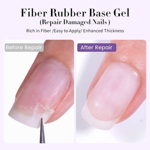 Fiber Rubber Base Gel 7ml Base & Top Coat UR SUGAR