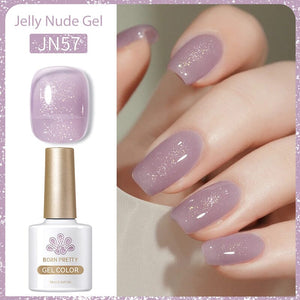 Purple Jelly Gel Polish JN57 10ml Gel Nail Polish BORN PRETTY