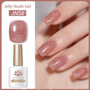 Brown Jelly Gel Polish JN58 10ml Gel Nail Polish BORN PRETTY