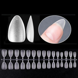 120pcs S-Round Matte False Nail Tips Nail Tips No Brand