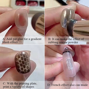 Black Silicone Applicator Stick Tools & Accessories No Brand