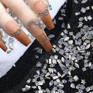 50pcs Zircon Nail Decoration #03 Clearance No Brand