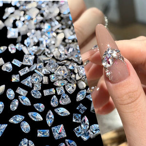 50pcs Zircon Nail Decoration #03 Clearance No Brand