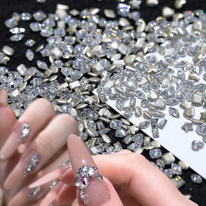 50pcs Zircon Nail Decoration #03 Clearance No Brand