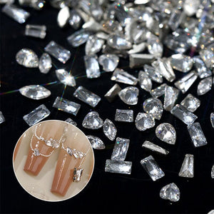 50pcs Zircon Nail Decoration #03 Clearance No Brand