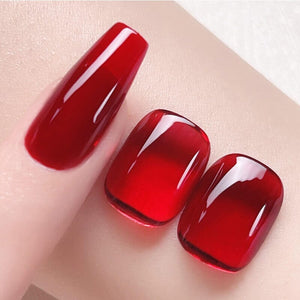Hema-Free Red Jelly Gel #13 15ml Gel Nail Polish BORN PRETTY