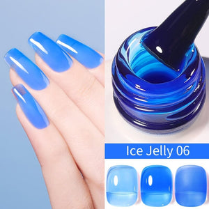 Hema-Free Gel Polish 15ml Gel Nail Polish BORN PRETTY Ice Jelly 06