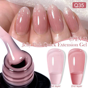Jelly Pink Quick Extension Nail Gel 7ml Extension Nail Gel LILYCUTE LC-Q35
