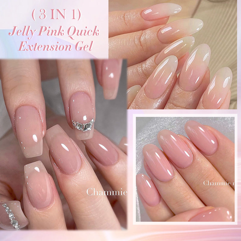Jelly Pink Quick Extension Nail Gel 7ml
