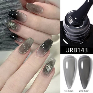 Jelly Rubber Base Gel URB129 7ml Base & Top Coat UR SUGAR