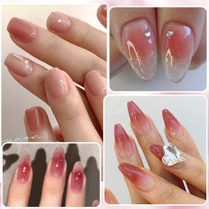 Jelly Rubber Base Gel URB128 7ml Base & Top Coat UR SUGAR