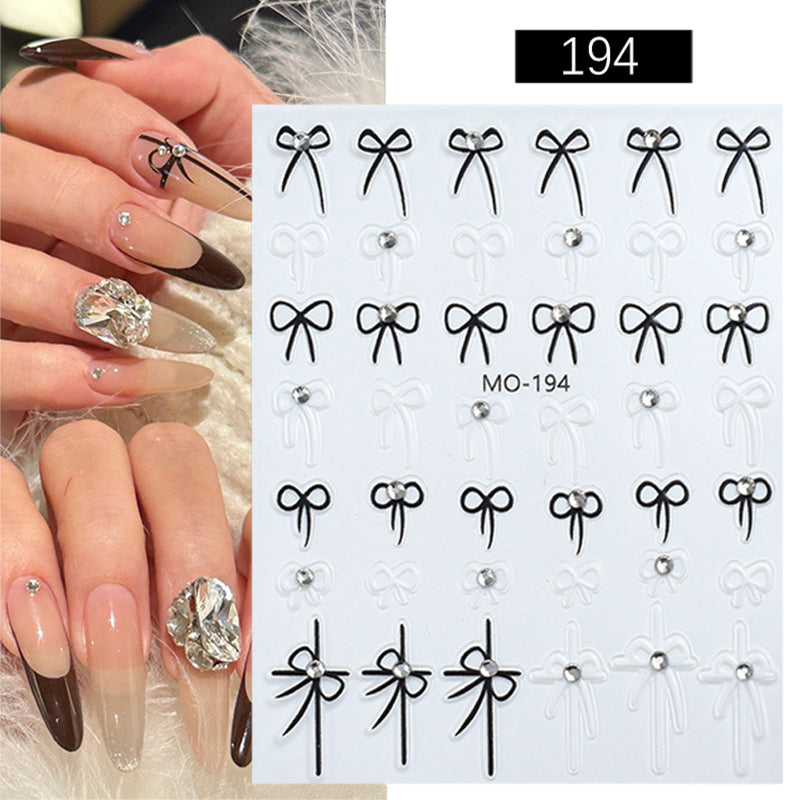 Bowknot 3D Nail Sticker MO-194