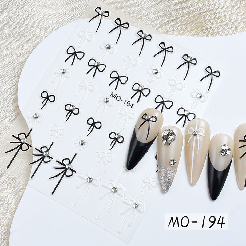 Bowknot 3D Nail Sticker MO-194