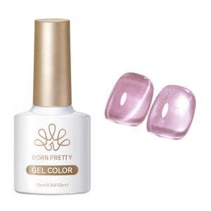 Vernis Semi-Permanent Magnétique Gel Lumière Eau Chat MY99 Pêche Miel 10ml