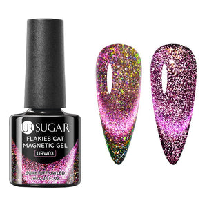 Flakies Cat Magnetic Gel 7ml Gel Nail Polish UR SUGAR URW03