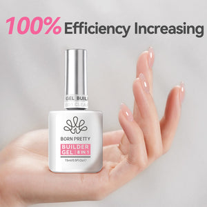 15ml 8 in 1 Builder Gel BG01 Clear Gel Nail Polish BORN PRETTY
