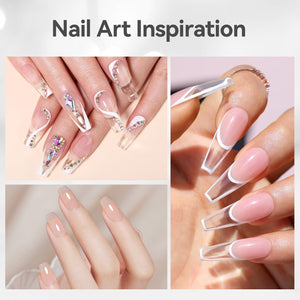 Clear 8 in 1 Builder Gel BG01 15ml Gel Nail Polish BORN PRETTY