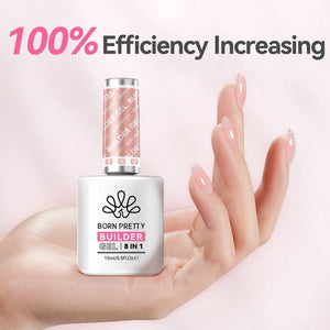 Nude 8 in 1 Builder Gel BG03 15ml Gel Nail Polish BORN PRETTY