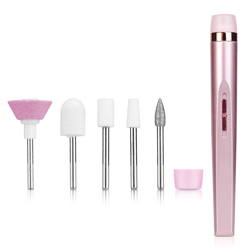 Rosegold Electric Nail Drill Machine With Light