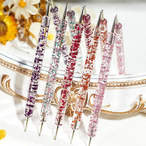 5pcs Dual-ended Nail Dotting Pen Set Tools & Accessories No Brand