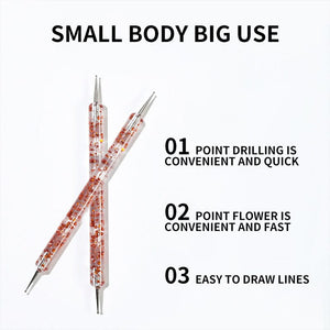 5pcs Dual-ended Nail Dotting Pen Set Tools & Accessories No Brand
