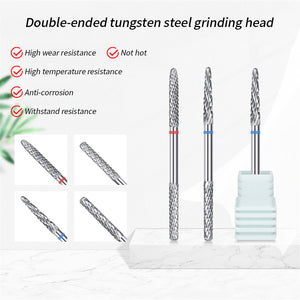 Double Ended Tungsten Carbide Nail Drill Bits Tools & Accessories No Brand