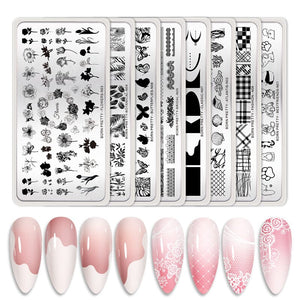 Nail Art Stamping Plates Stamping Nail BORN PRETTY