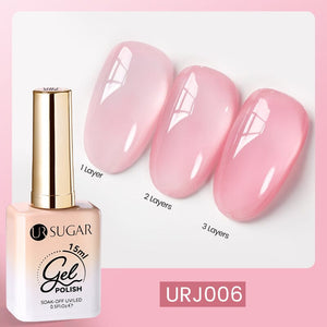 Jelly Nail Gel 15ml Gel Nail Polish UR SUGAR URJ006