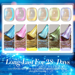 Auroras Cat Magnetic Gel Polish MY90 Angel Tears 10ml Gel Nail Polish BORN PRETTY