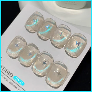 Auroras Cat Magnetic Gel Polish MY93 Angel Tears 10ml Gel Nail Polish BORN PRETTY