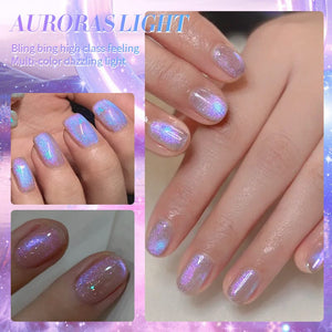 Auroras Cat Magnetic Gel Polish MY95 Angel Tears 10ml Gel Nail Polish BORN PRETTY