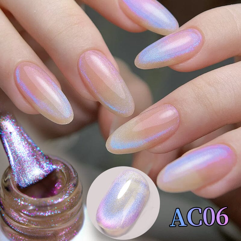 Auroras Cat Magnetic Gel Polish Angel Tears 10ml Gel Nail Polish BORN PRETTY