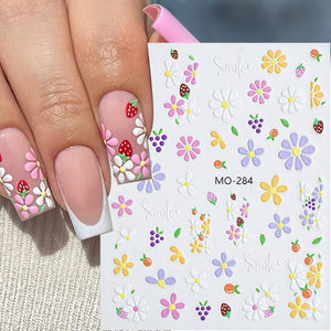 Bowknot 3D Nail Sticker MO-312 Nail Art No Brand