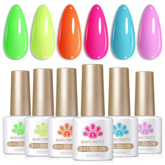 6 Colors Gel Polish Set Modern City 7ml Gel Nail Polish BORN PRETTY