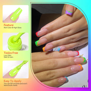 6 Colors Gel Polish Set Modern City 7ml Gel Nail Polish BORN PRETTY