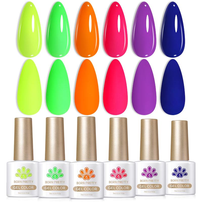 6 Colors Gel Polish S35 Cyber City 7ml