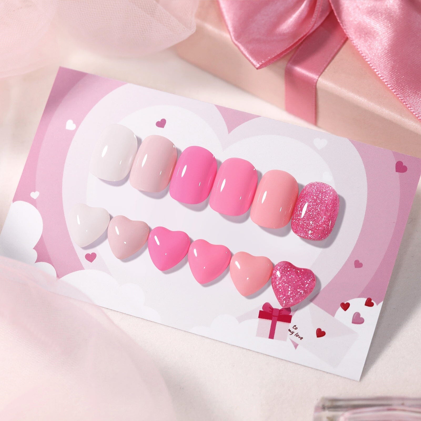 6 Colors Gel Polish S17 Pink Baby 7ml Gel Nail Polish BORN PRETTY