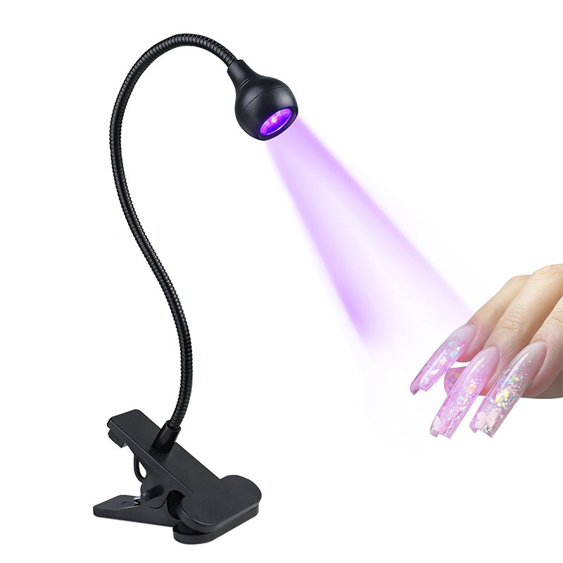 5W Black Foot Switch UV Nail Lamp