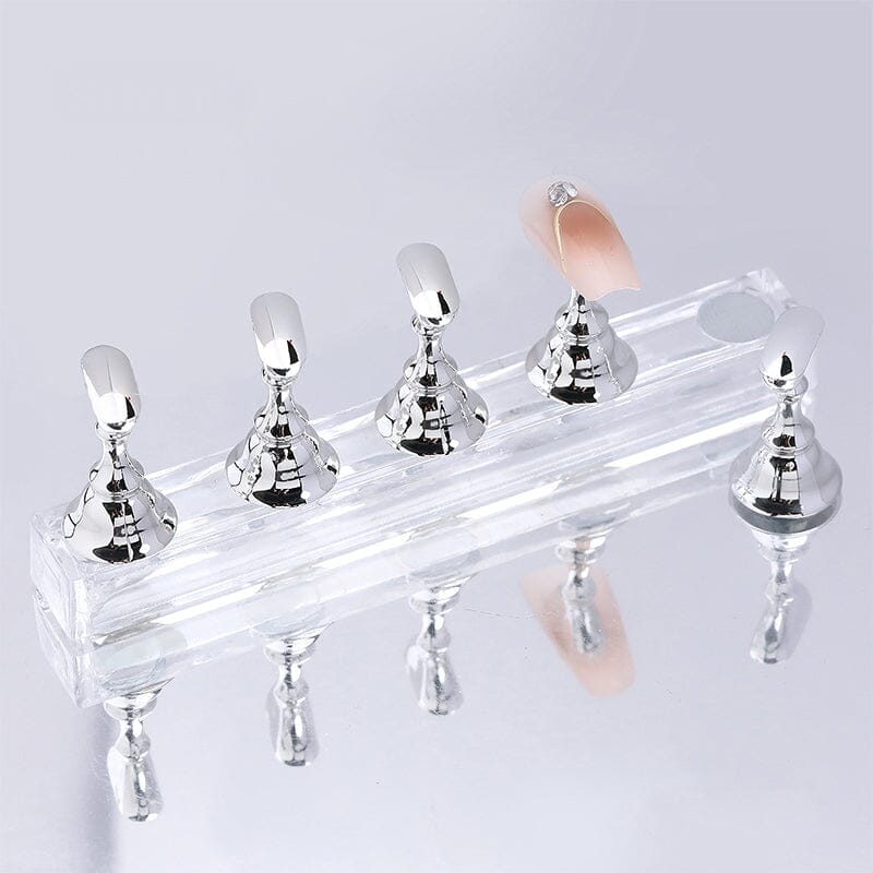 Silver Magnet Nail Holder Set Tools & Accessories No Brand