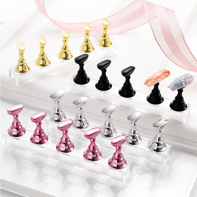 5pcs Set Magnetic Nail Holder