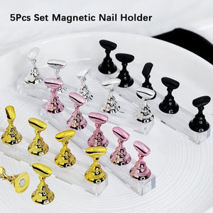 Silver Magnet Nail Holder Set Tools & Accessories No Brand