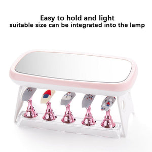 Pink Magnet Nail Holder Set Tools & Accessories No Brand