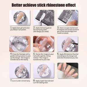 CHURCH WINDOW-N10 Nail Stamping Plate Stamping Nail BORN PRETTY