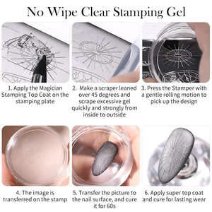 Magician Stamping Top Coat 5ml Stamping Nail BORN PRETTY