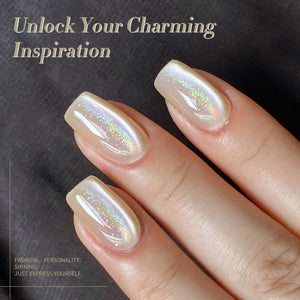 Iridescent Ceramic Cat Magnetic Gel Polish 15ml Gel Nail Polish BORN PRETTY